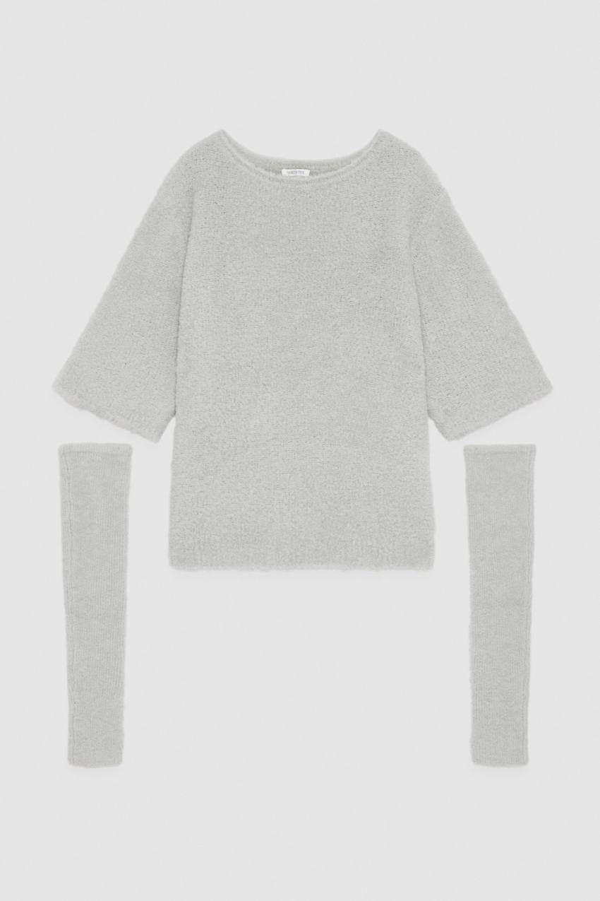 Maé | Pull Court Bouclé
