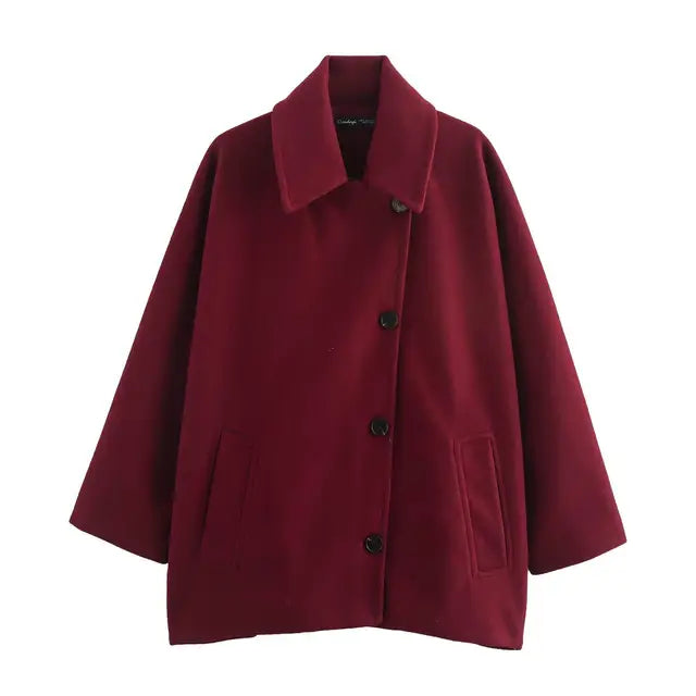 Noémie | Manteau En Laine Pour Femme