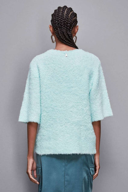 Maé | Pull Court Bouclé