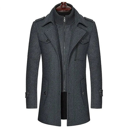 William | Manteau De Laine De Luxe