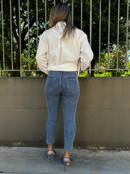 Jeanne | Pantalon coupe ajustée